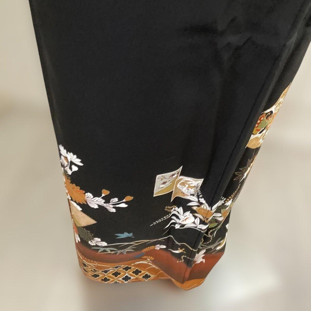 新品　豪華黒留袖フルセットお探しの方に　刺繍　駒刺繍　金銀彩　比翼仕立て