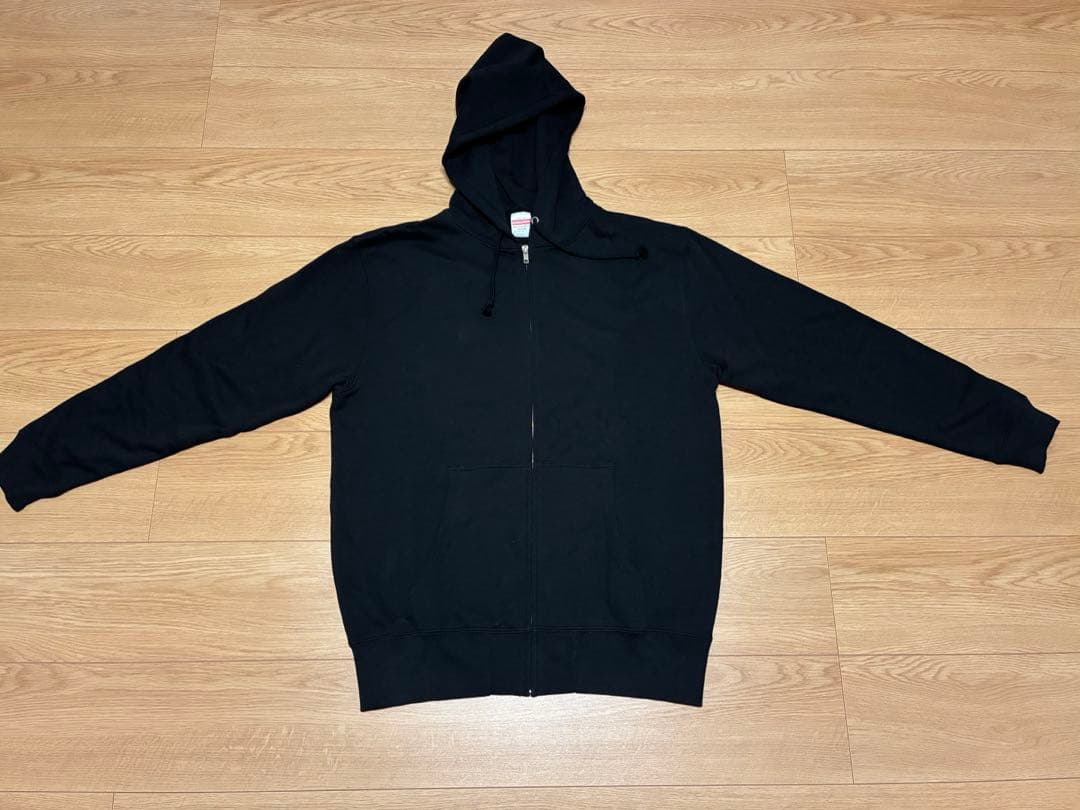 ふみくん✕ヴィレッジヴァンガード ジップアップパーカー　ふみ　ピアノ