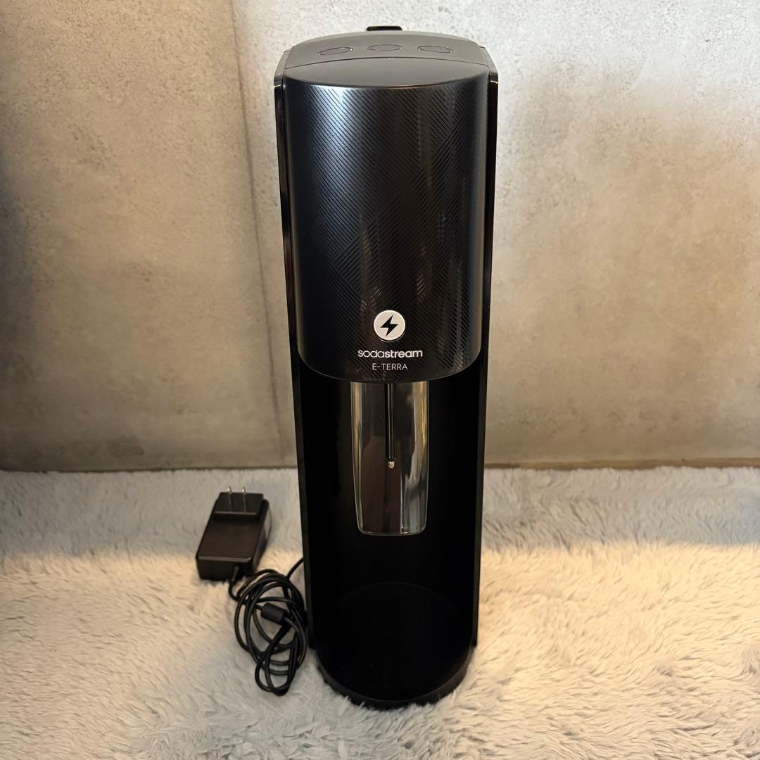 SodaStream E-TEERAブラック 炭酸水メーカー 説明書付き