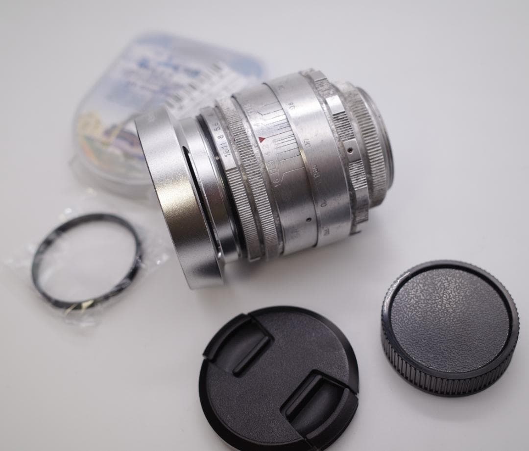 78【希少】初期型　Helios1950年製造　ヘリオス44　アダプター付