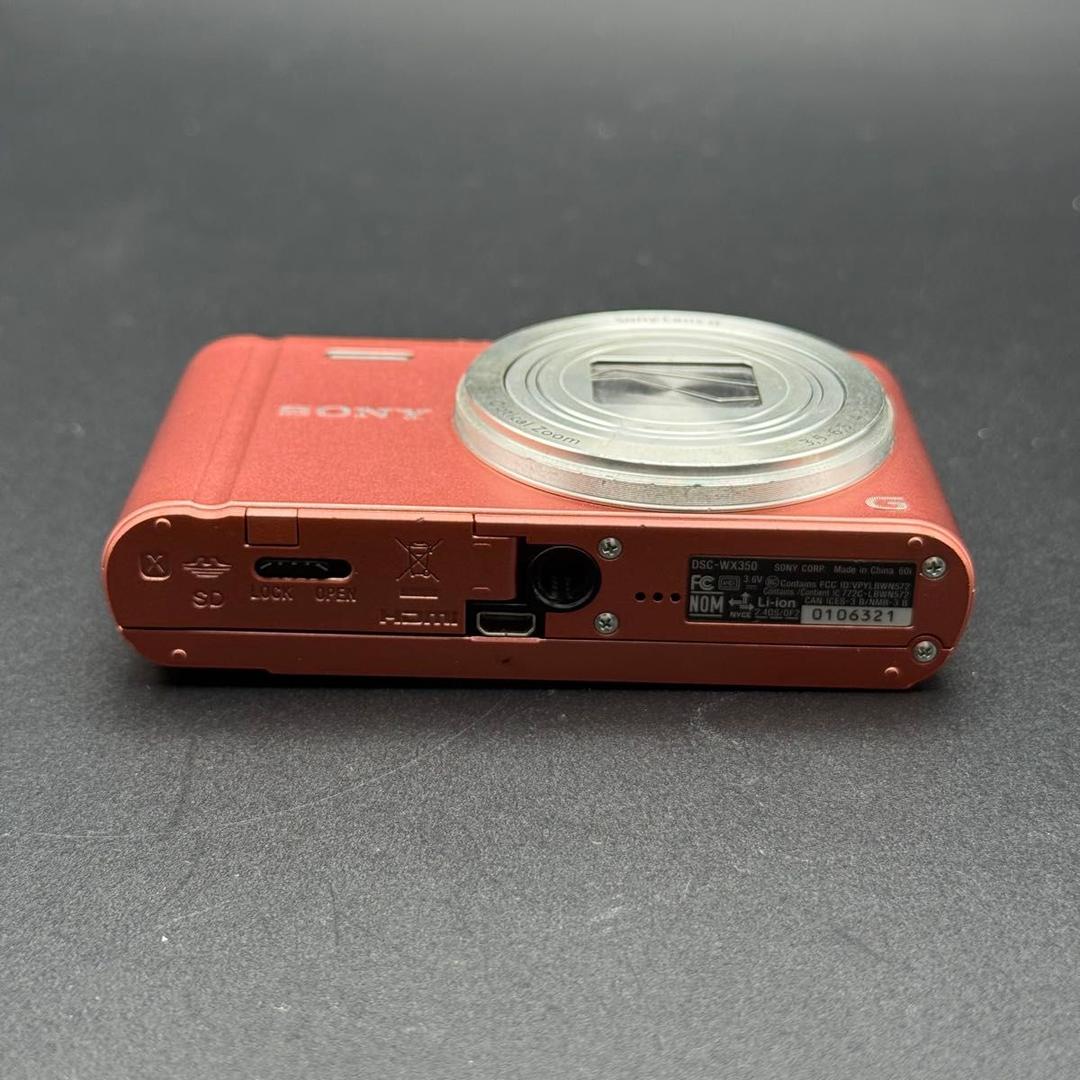 【訳あり品】 SONY DSC-WX350 ピンク　本体