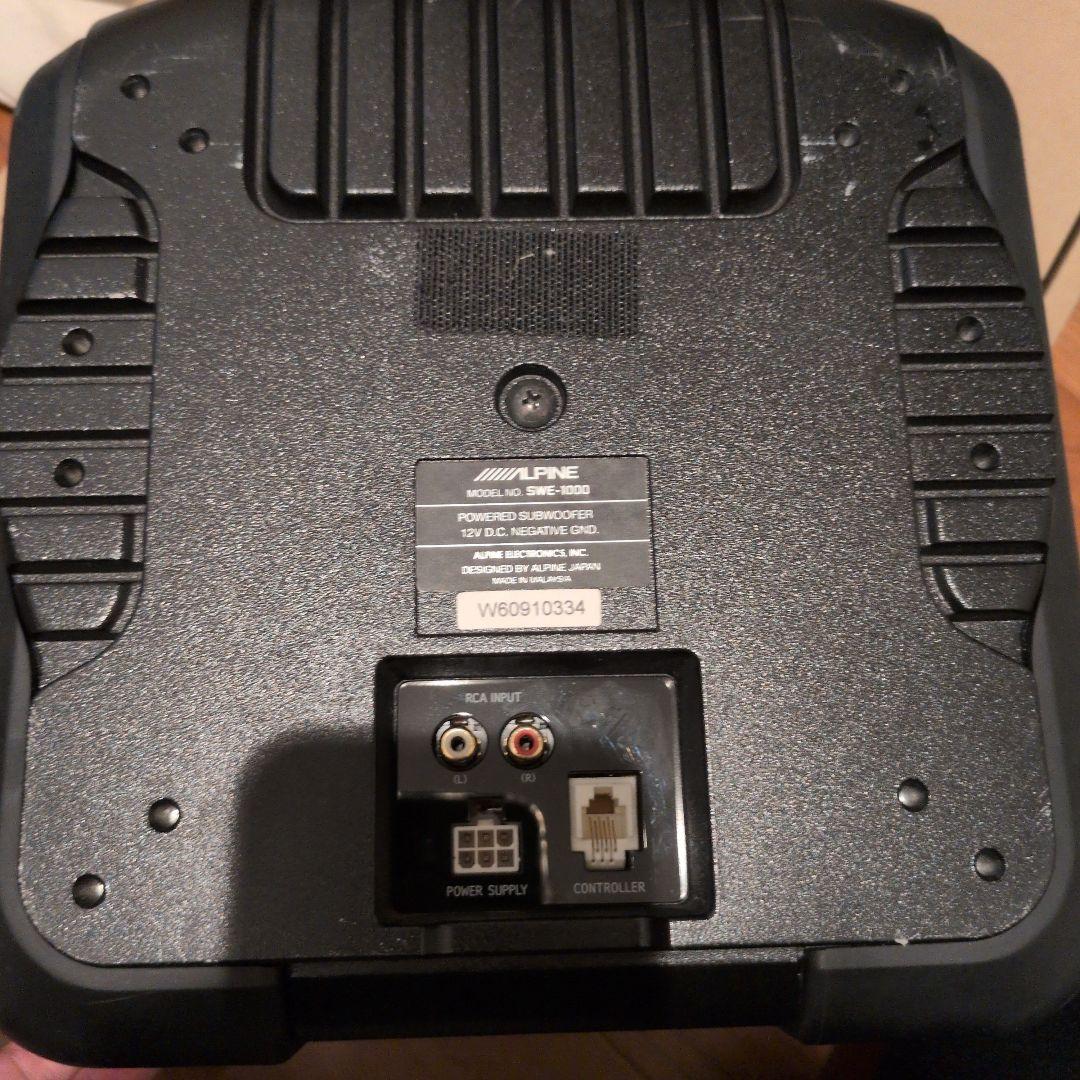 ALPINE　サブウーハー　SWE1000