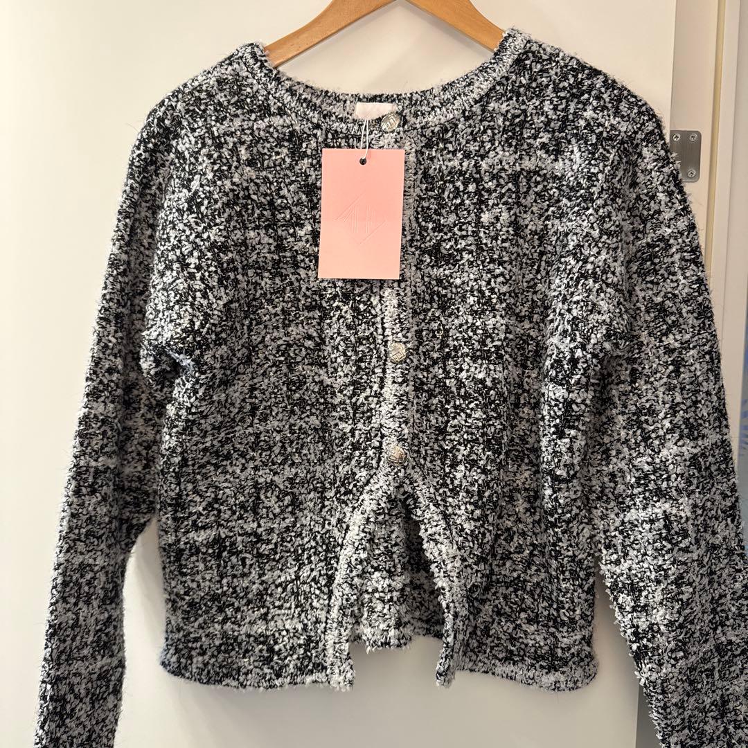 新品未使用品　JNHearts Tweed like knit JK ジャケット
