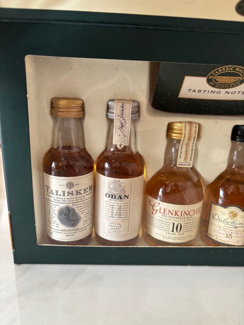 クラシックモルト ウイスキー　ミニボトル 6本セット
