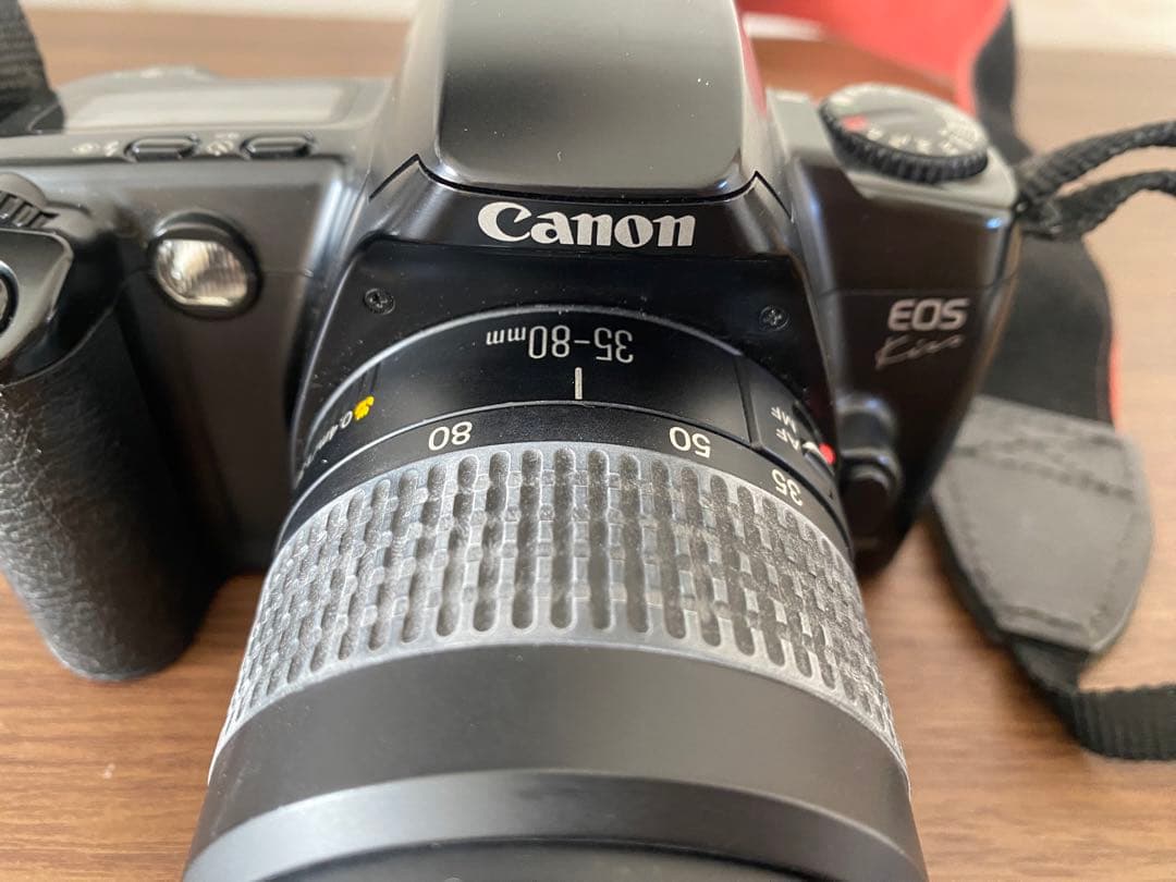 Canon NEW EOS Kiss フィルムカメラ　望遠レンズ付き