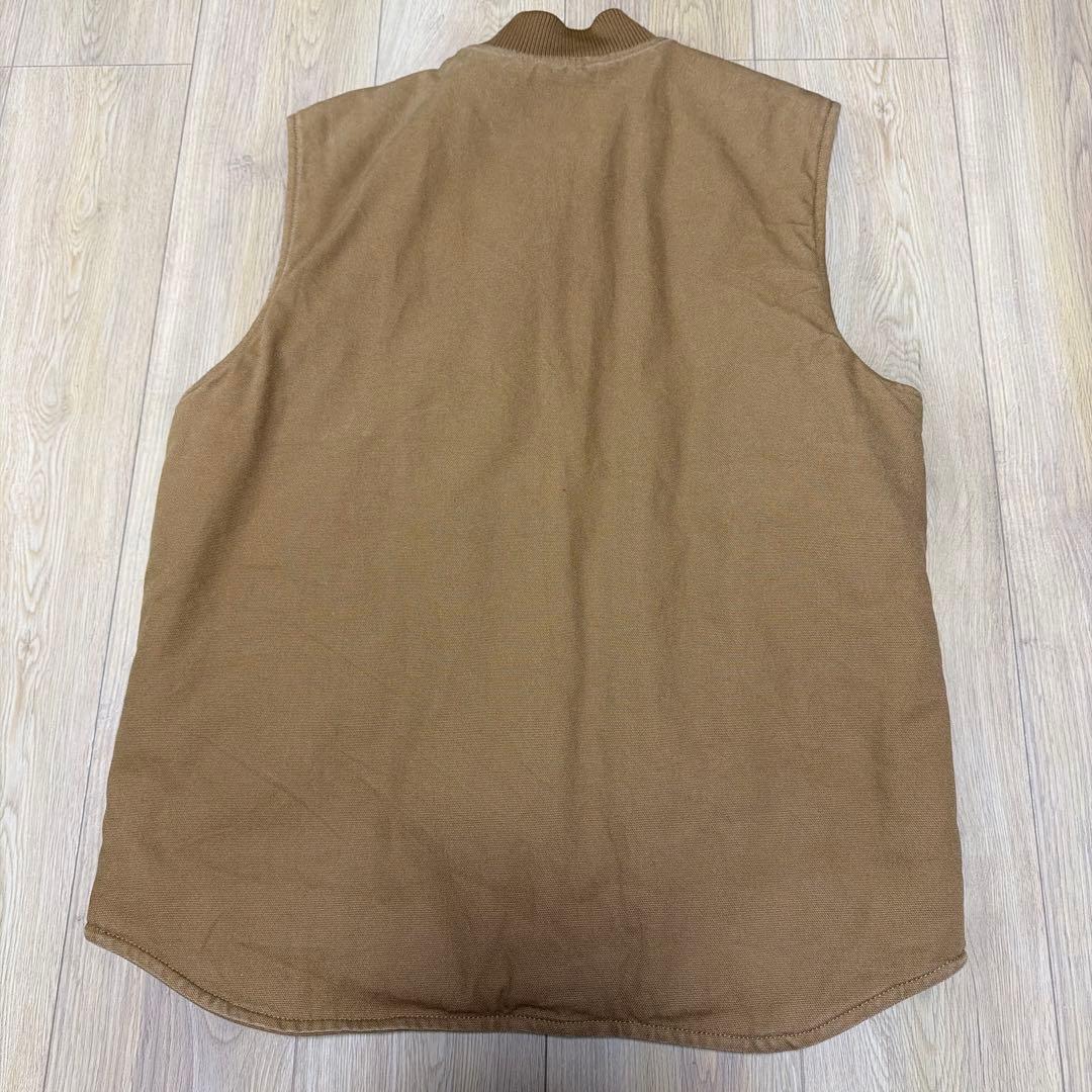 Carhartt ブラウン ダックベスト Lサイズ