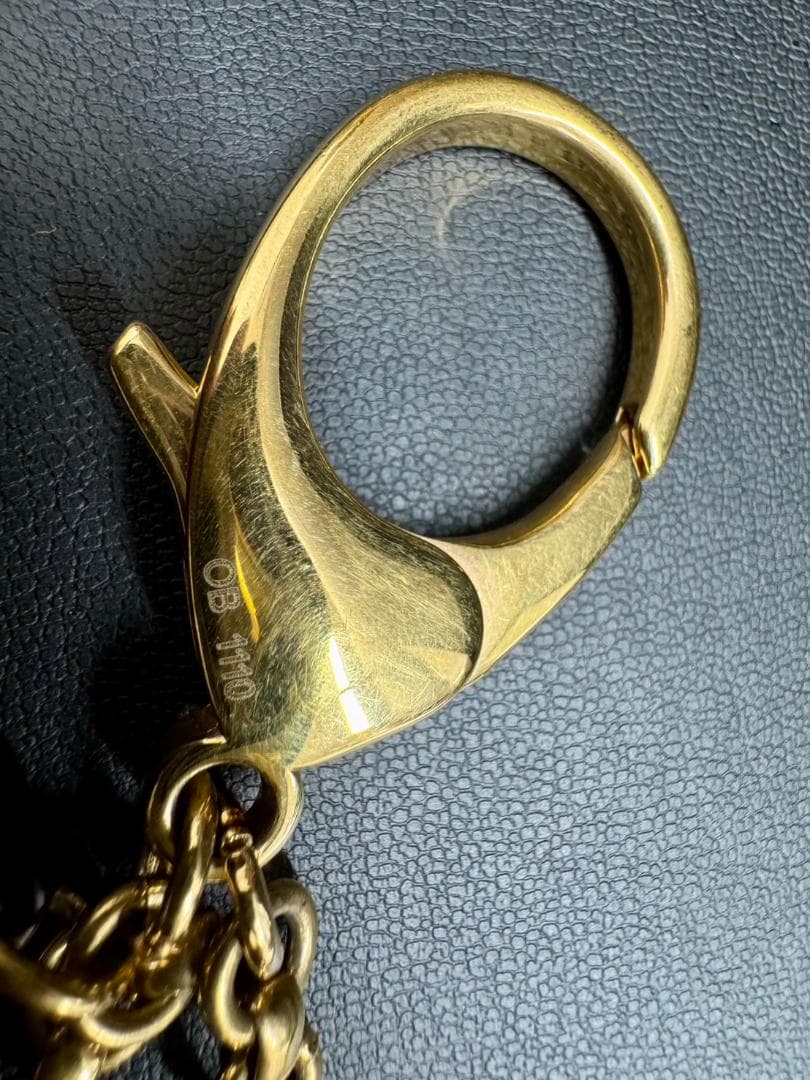 【美品】Louis Vuitton べっ甲 モノグラム フラワーチャーム