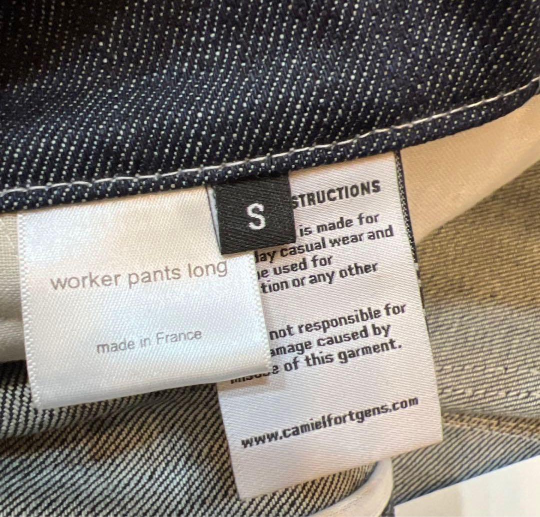 新品未使用　CAMIEL FORTGENS worker pants long