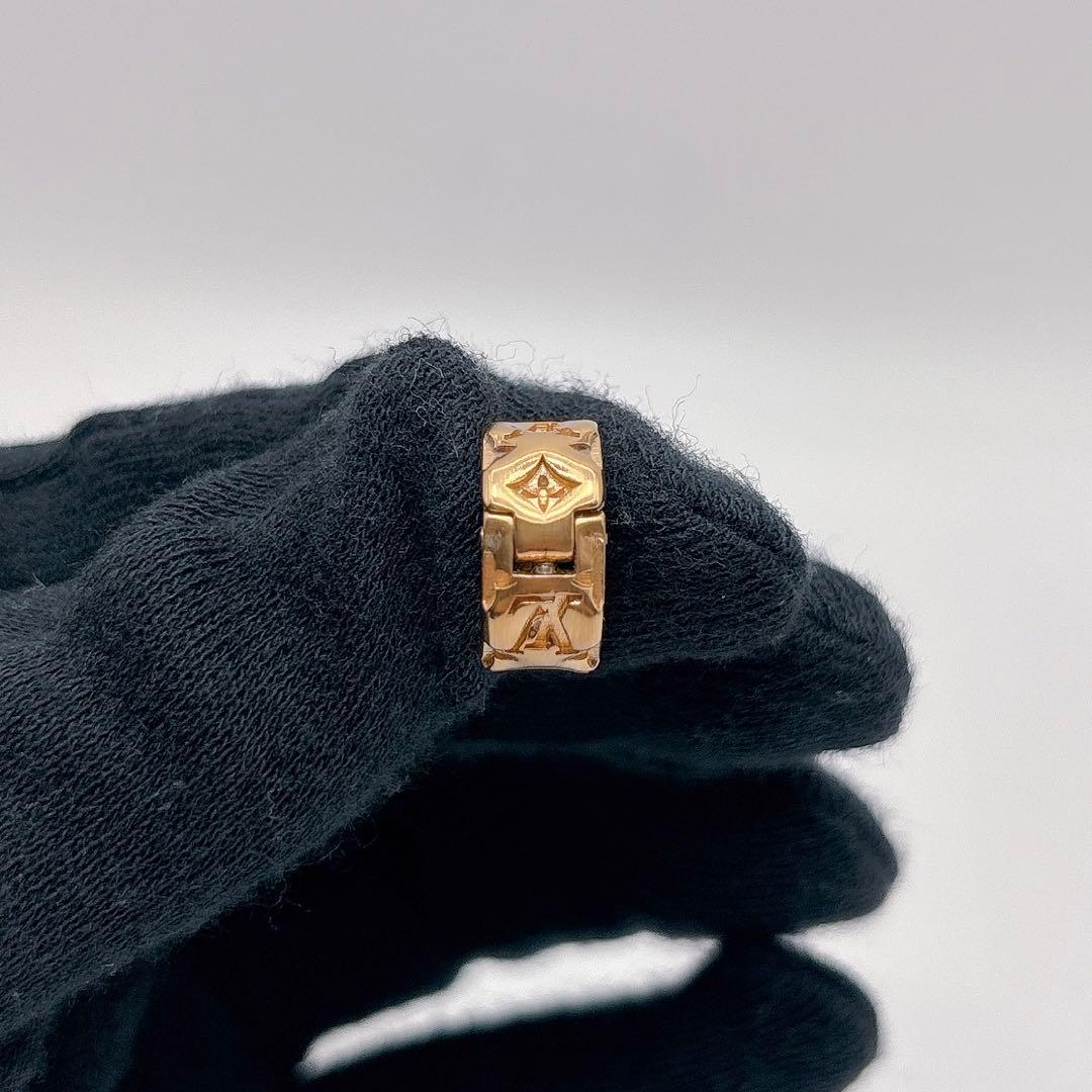 ルイヴィトン ブックル ドレイユ ピロー ナノグラム ピアス 片耳