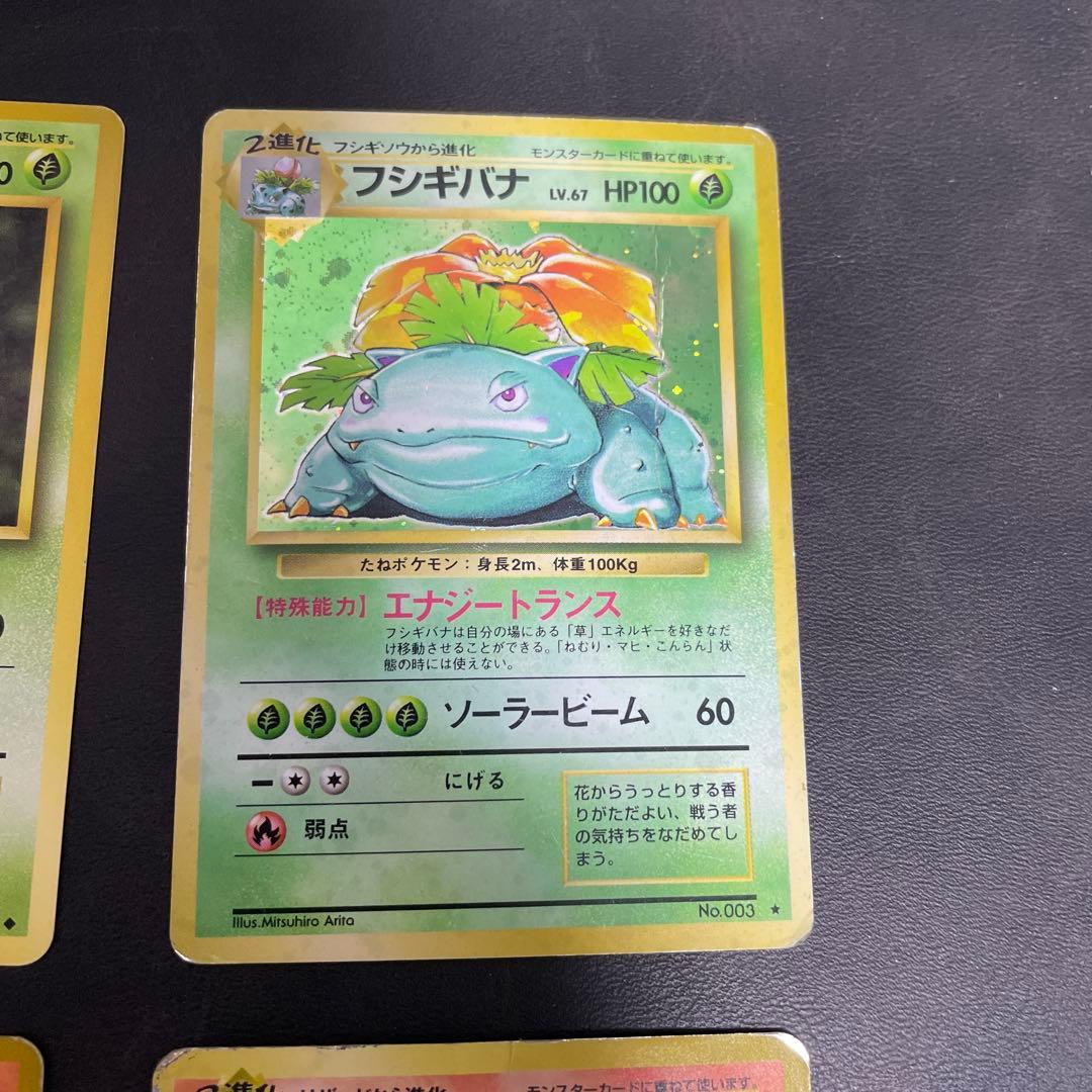 旧裏 かえんリザードン フシギバナ　他