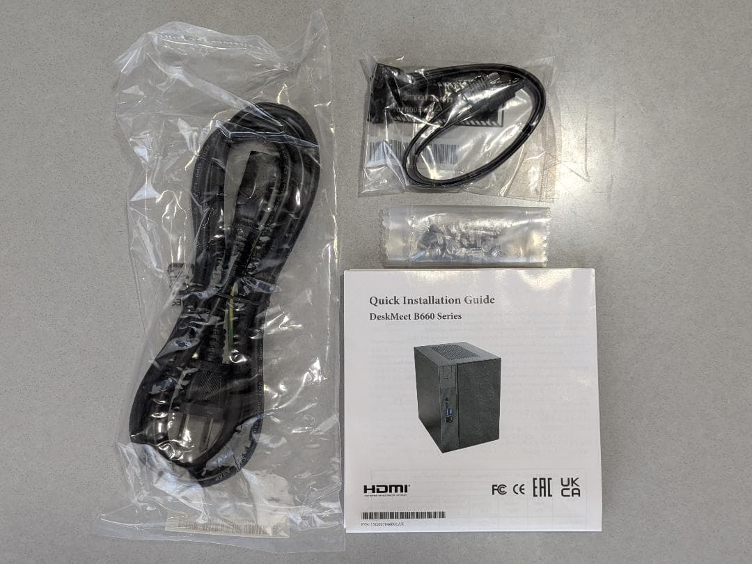 ベアボーン・キット DeskMeet B660