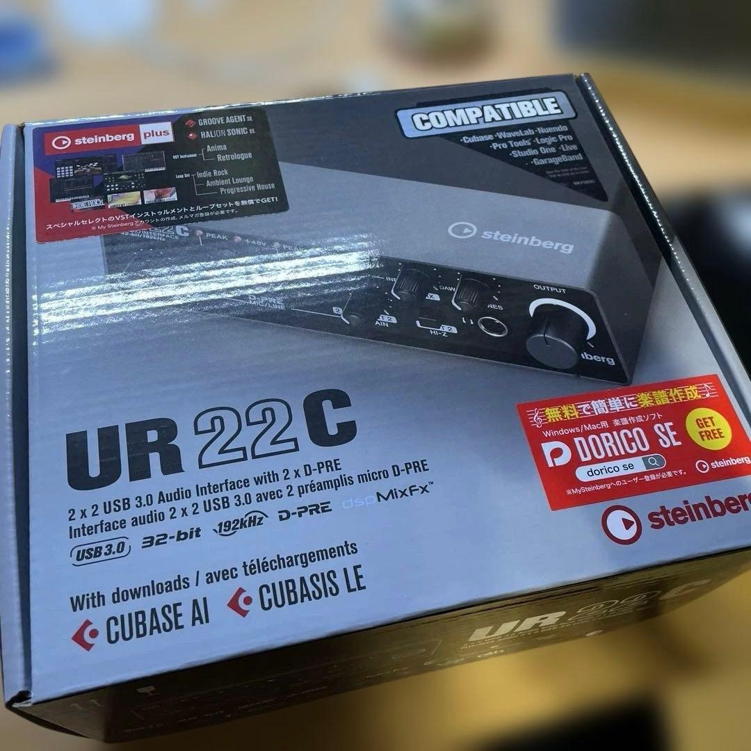 DTM・DAW Steinberg UR22C