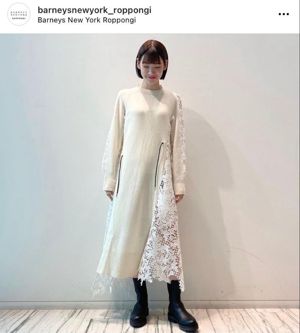 ★sacai 2022年デザインワンピース★即購入OK