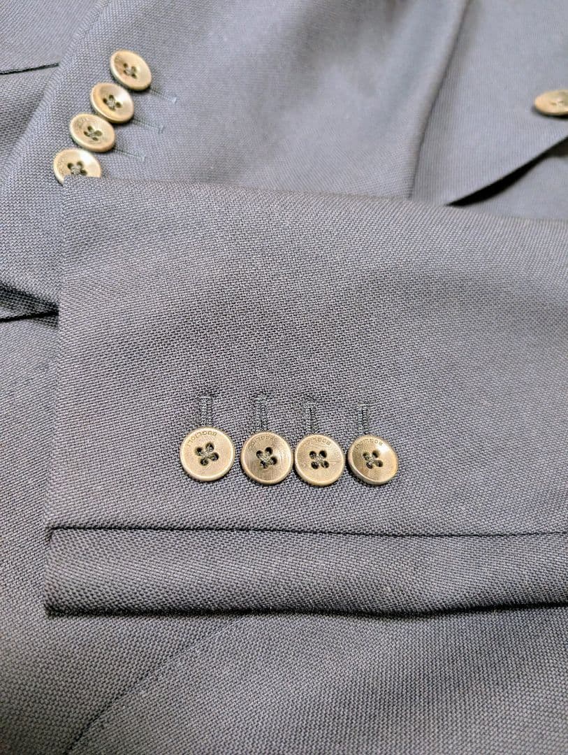 BOGLIOLI ボリオリ DOVER ホップサック ネイビー 44 美品