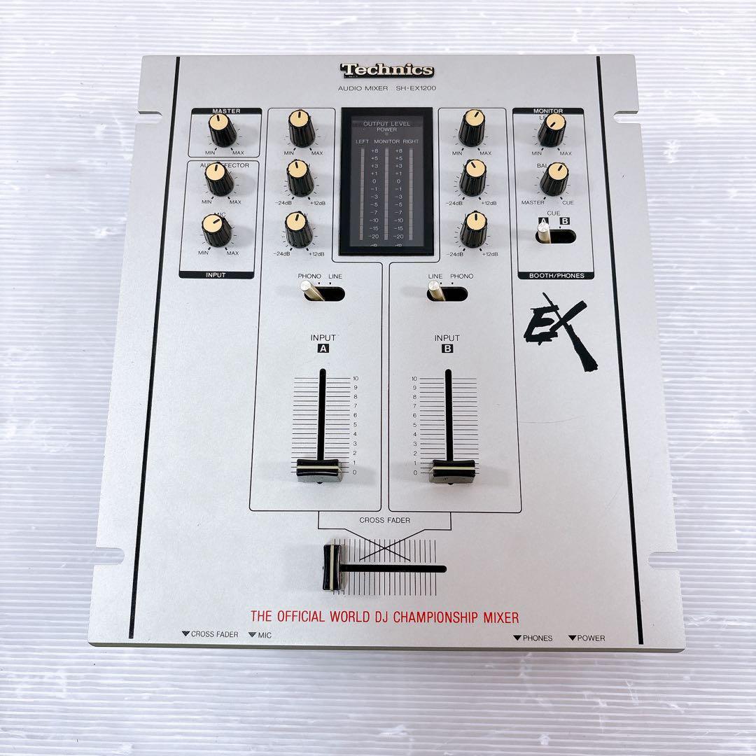 【極美品】Technics テクニクス SH-EX1200 DJミキサー