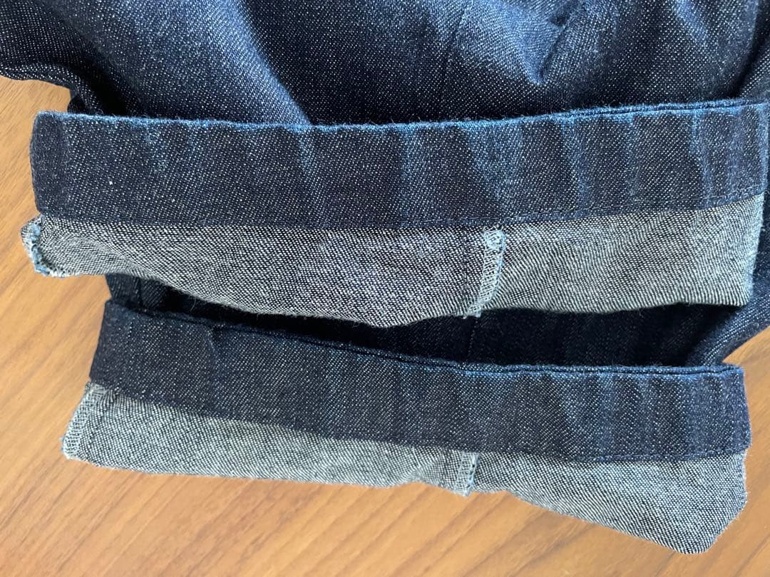 かぐれ　デニムボリュームパンツ