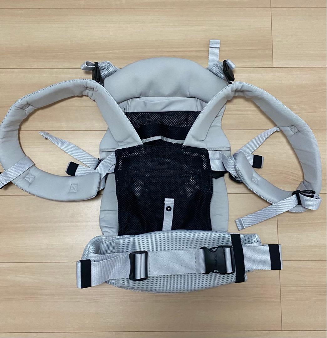 ラクリス　抱っこ紐　2025/06購入　ホワイトアッシュ　箱付き　付属品全てあり