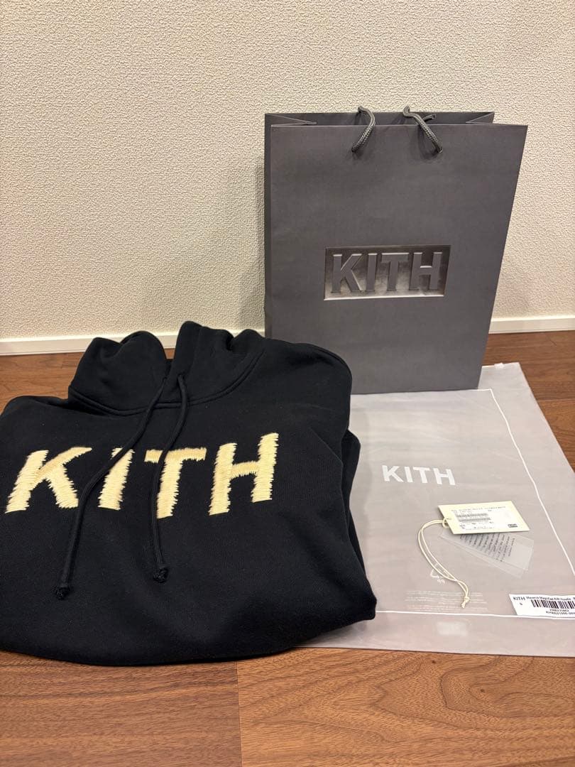 KITH Maverick Magnified Kith Hoodie ブラック