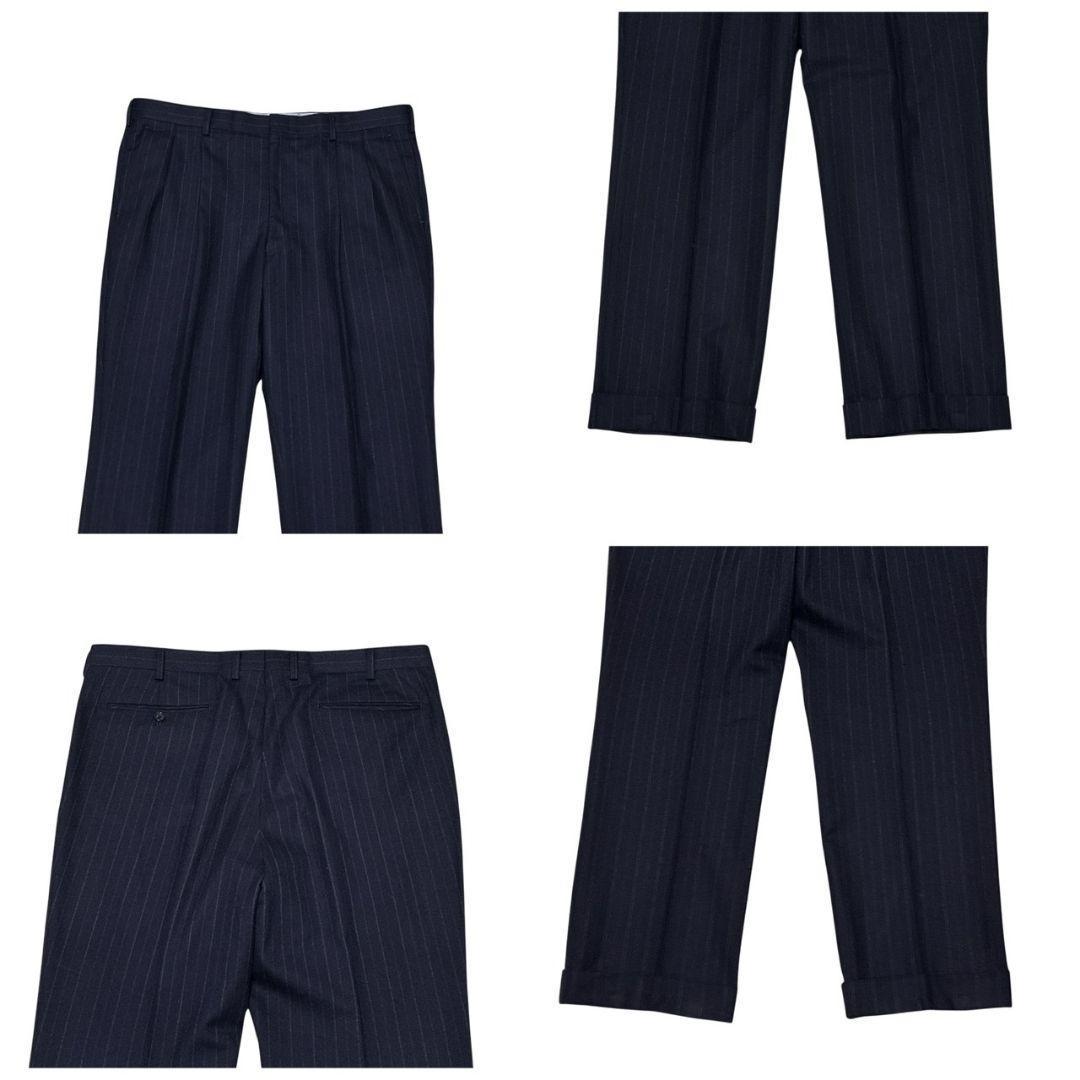 美品✨REGAL リーガル ダブルブレスト 高級スーツ上下 セットアップ 紺色