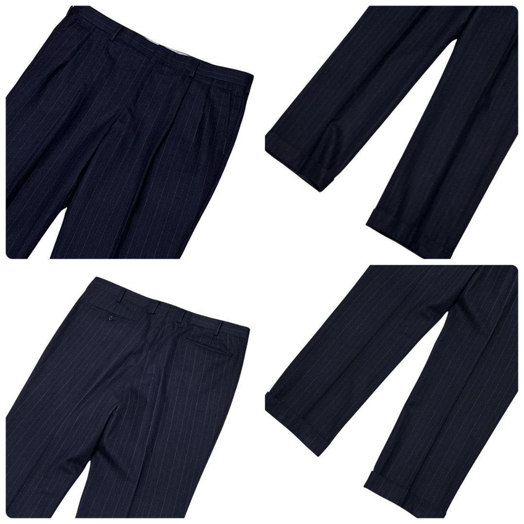 美品✨REGAL リーガル ダブルブレスト 高級スーツ上下 セットアップ 紺色