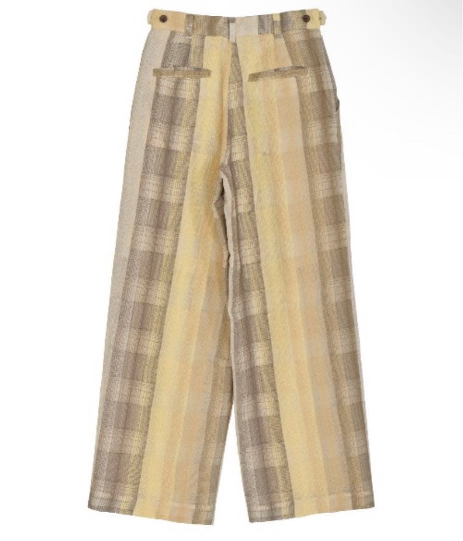 AMERI♡CHECK EMBROIDERY STRAIGHT PANTS(S)