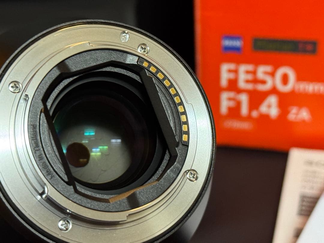 美品！SONY FE 50mm F1.4 ZA レンズ