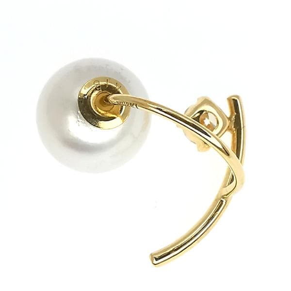 ラアイナ Laaina パール ダイヤ シングルピアス