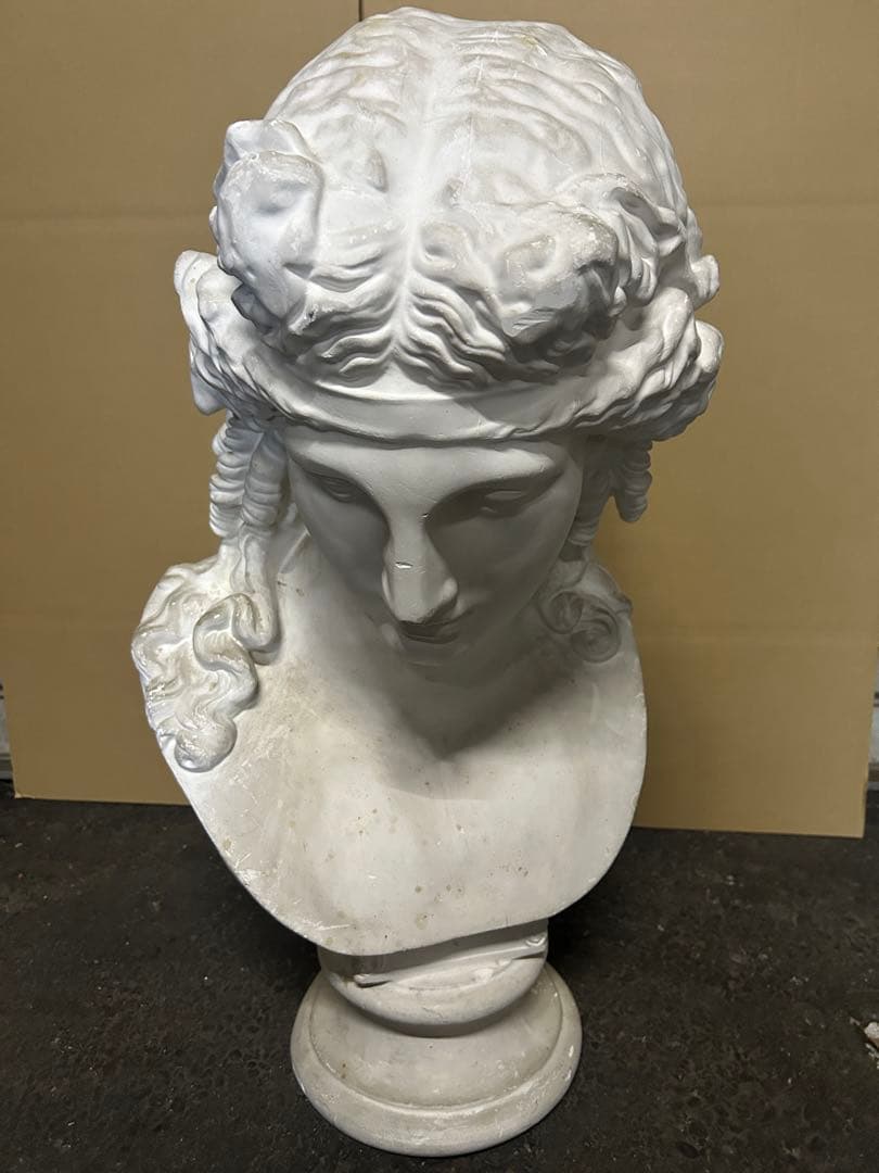 石膏像 アリアス 女神像 胸像 アリアス胸像 美大