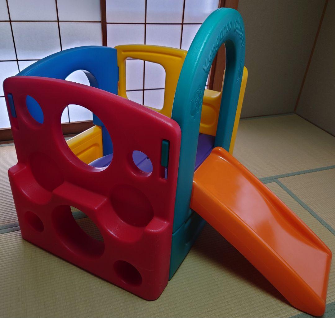 アドベンチャージム　ステップ2　カンガルークライマー　すべり台　大型遊具