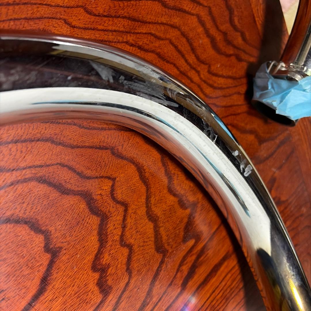 xs650sp用モーターロック製マフラー　type1クローム仕上げ