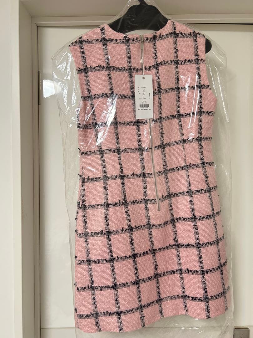 sheller 新品タグ付 フロントポケットミニドレス