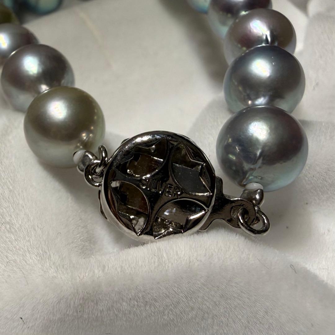 テリ強☆あこや真珠 パール ネックレス8mm 37.5g 42cm 本真珠