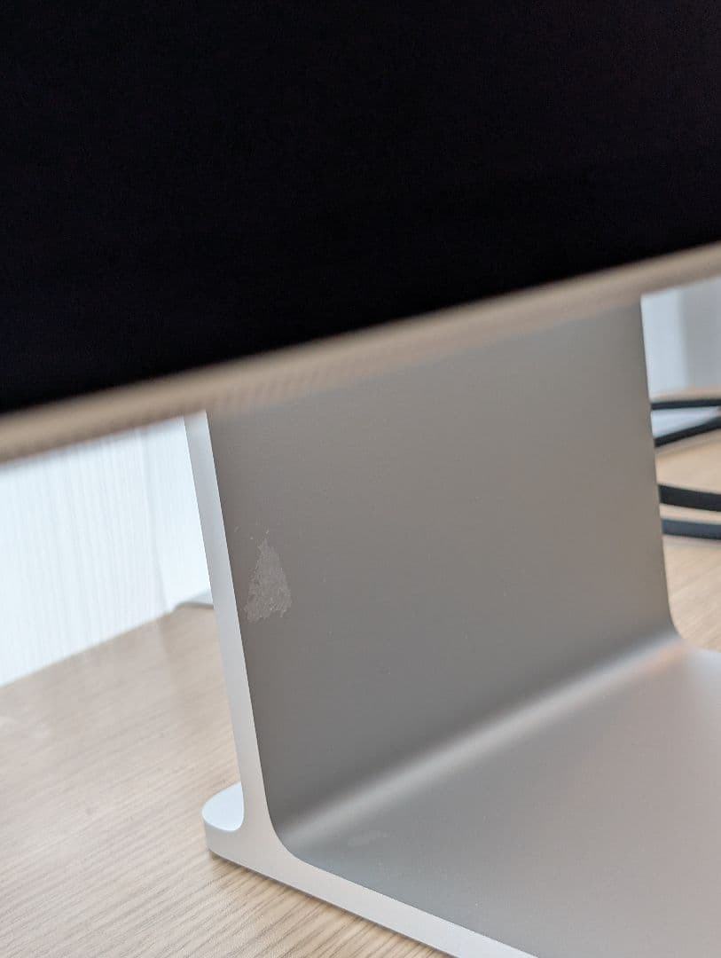 美品 apple Studio Display 標準ガラス 傾きと高さ　調整