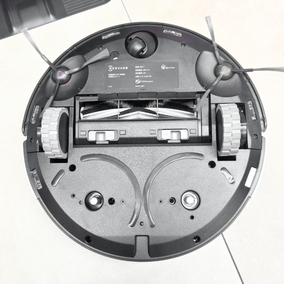 【使用数回】ECOVACS DEEBOT X1 OMNI 自動ロボット掃除機