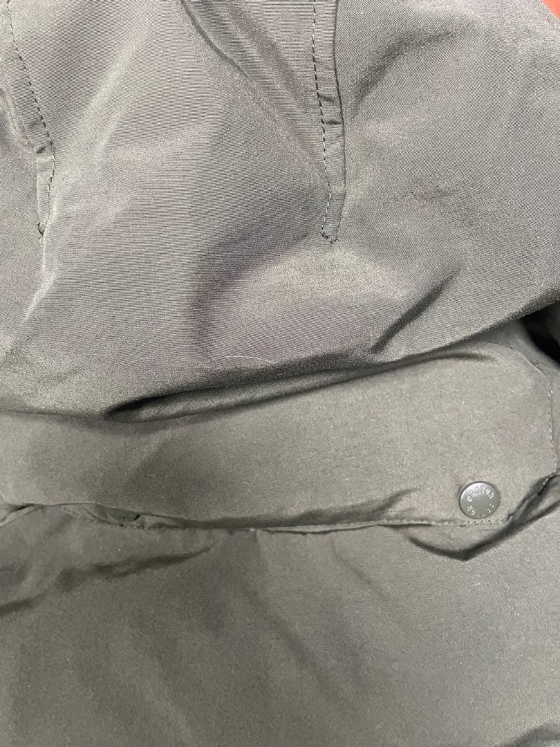 【DANTON】ダウンベスト カーキ 40サイズ