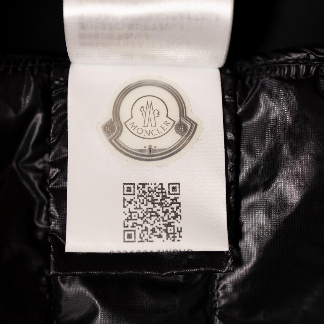 MONCLER モンクレール ブラック ダウンベスト サイズ2 国内正規品