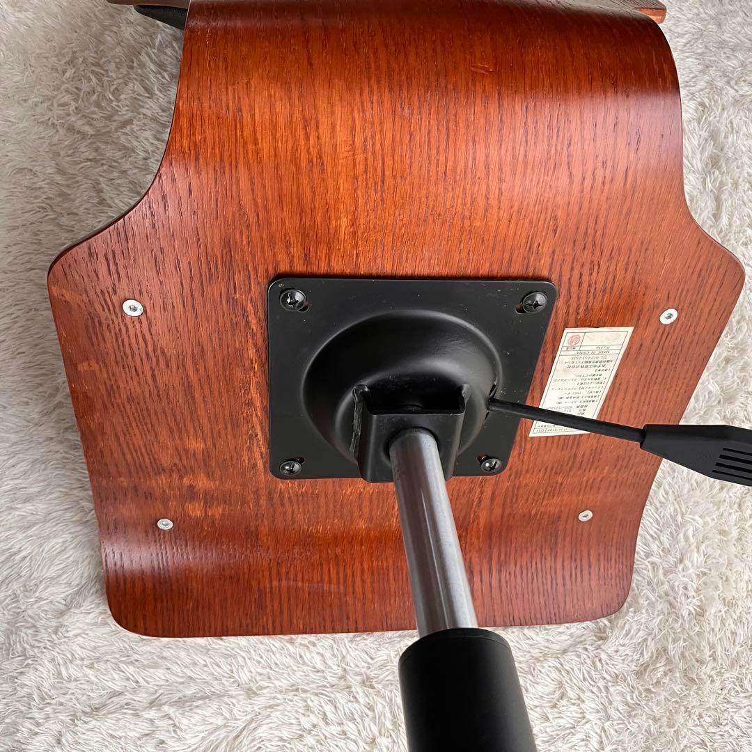 山岸準様リクエスト品】天然木 突き板 曲げ木 オフィス パソコンワーク チェア