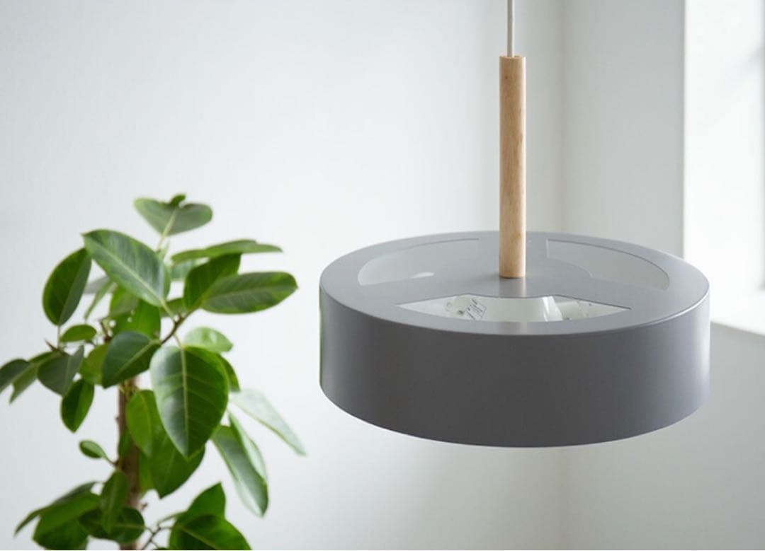 Olika Lamp オリカランプ　スモークグレー　unico 照明　ライト