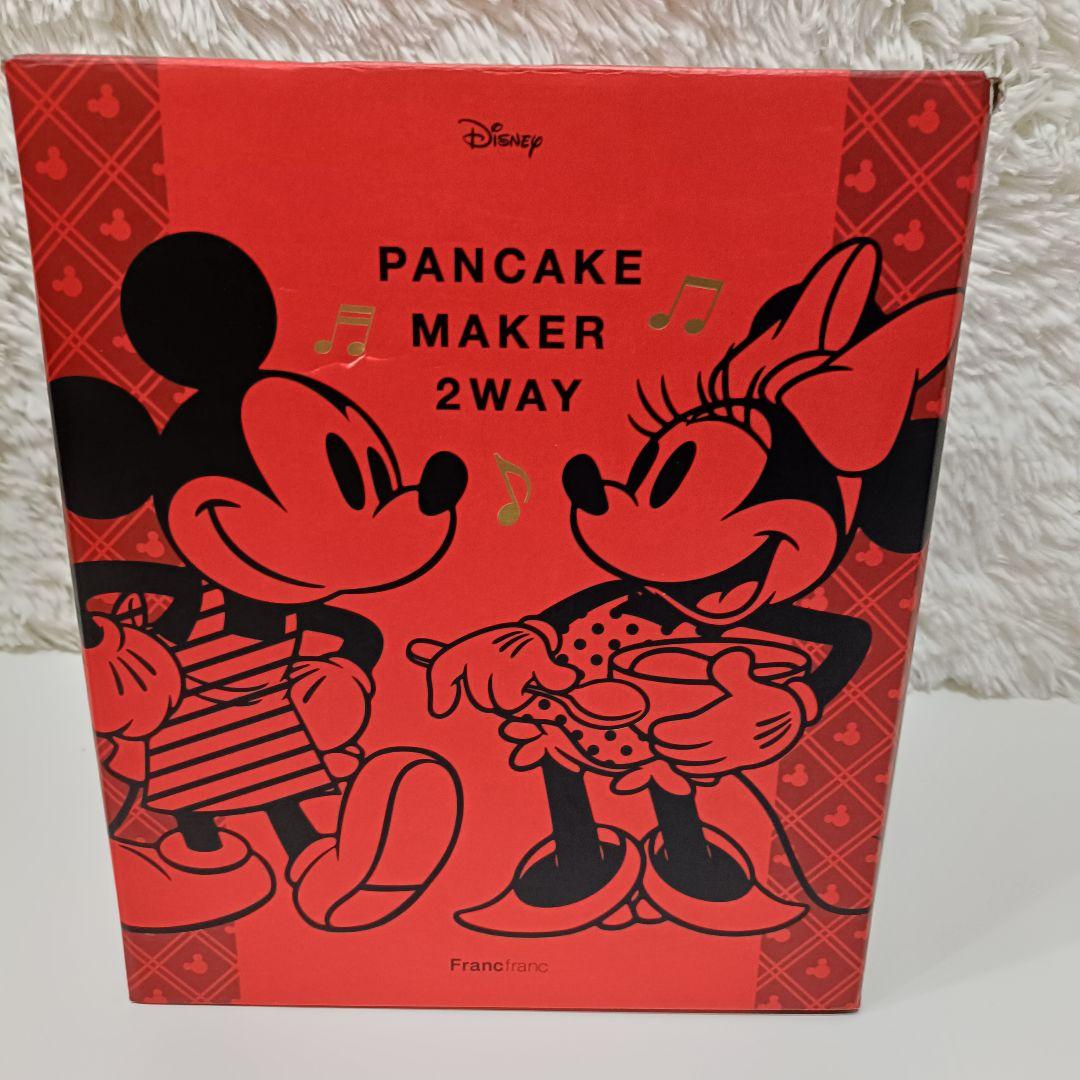 Francfranc 未使用 Disney パンケーキメーカー 2WAY