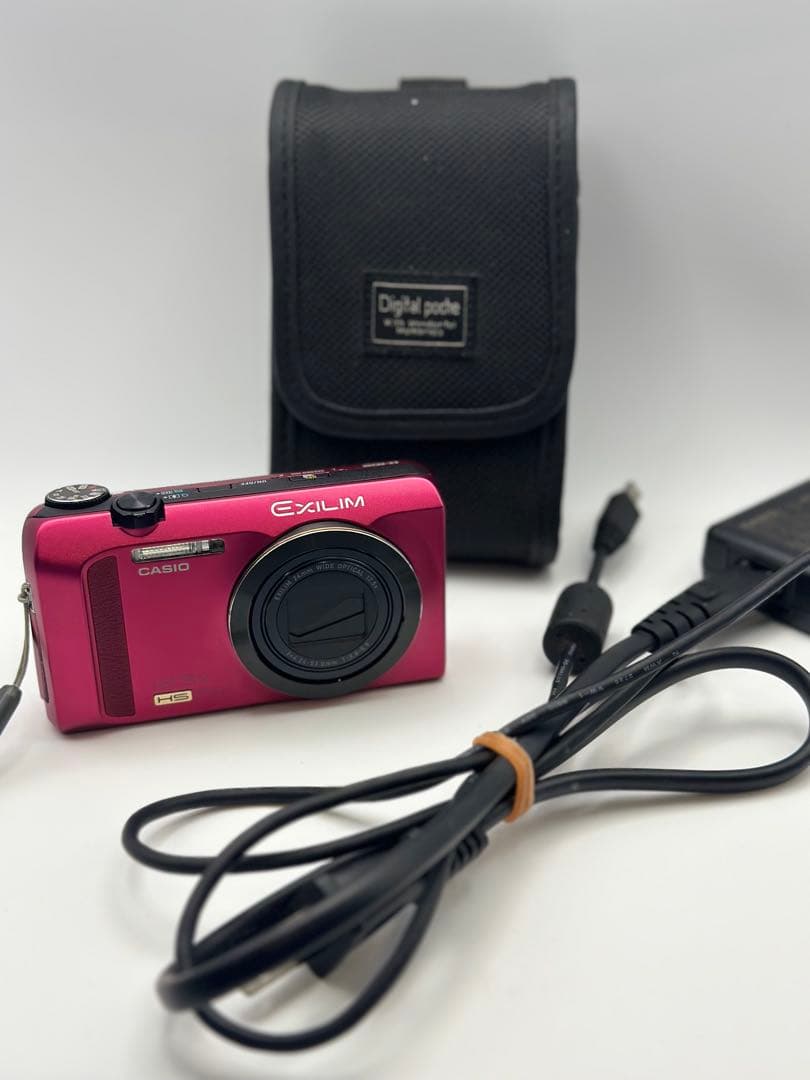 CASIO EXILIM ピンク コンパクトデジタルカメラ【ジャンク】