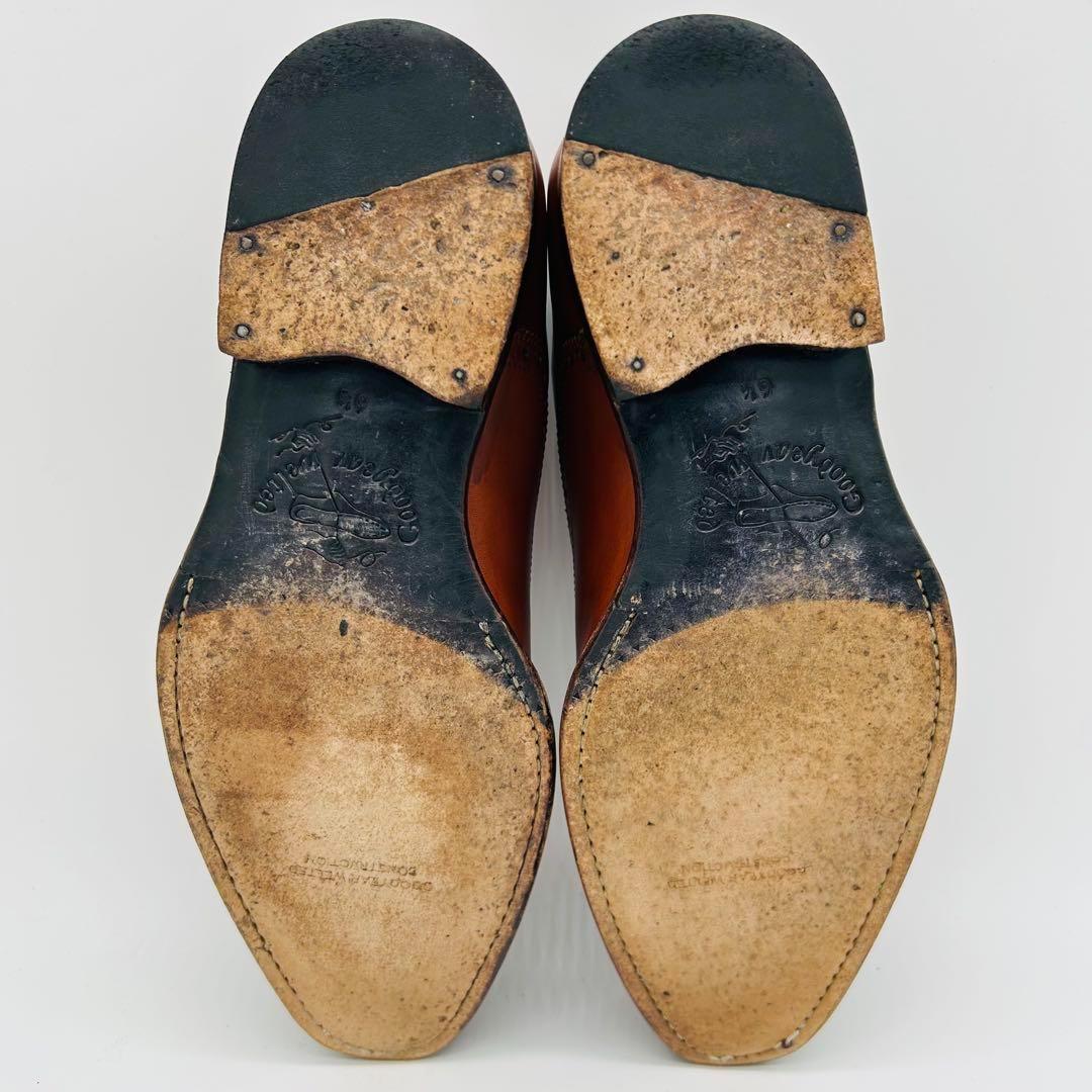 ジャランスリウァヤ ストレートチップ 25cm ブラウン 内羽根 革靴