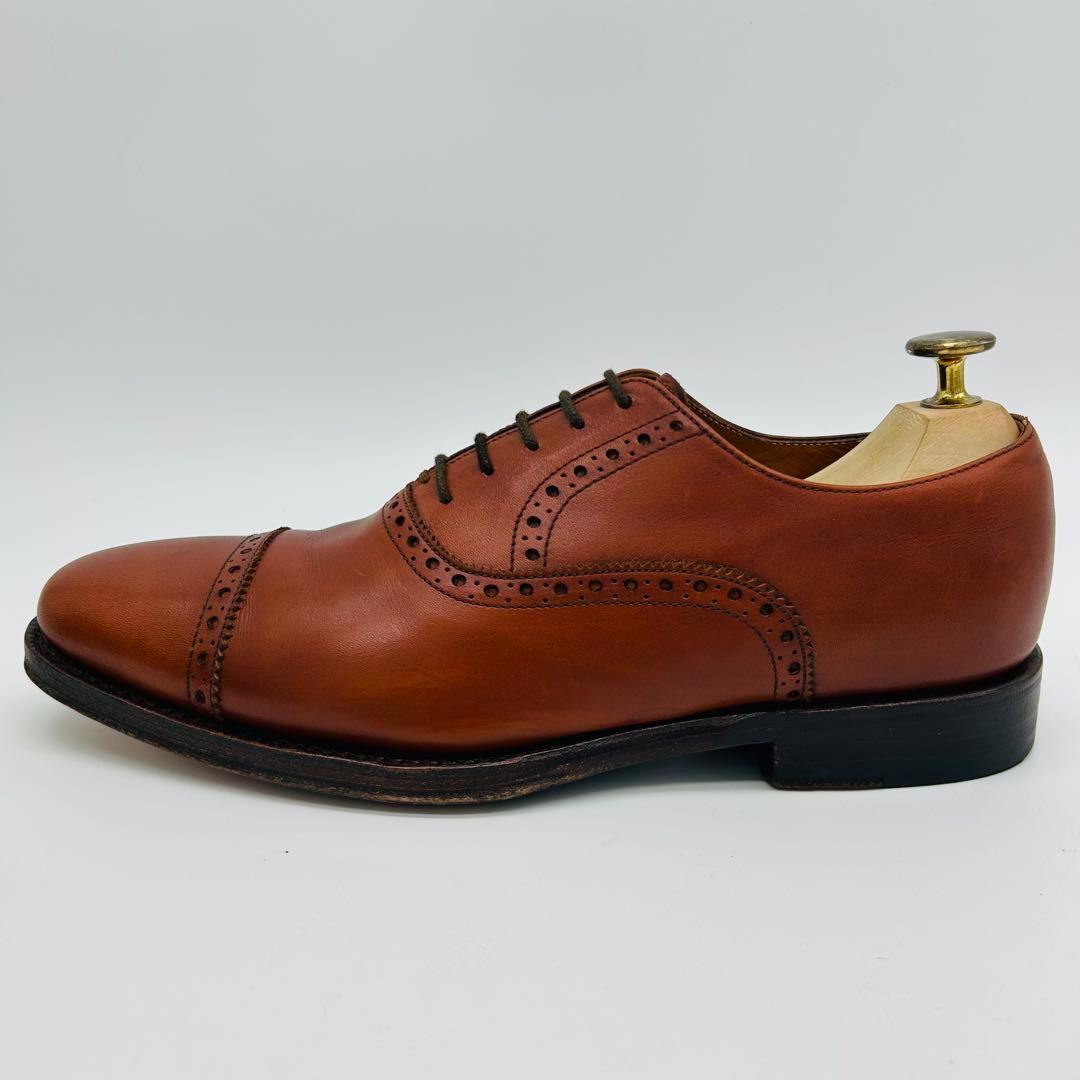 ジャランスリウァヤ ストレートチップ 25cm ブラウン 内羽根 革靴