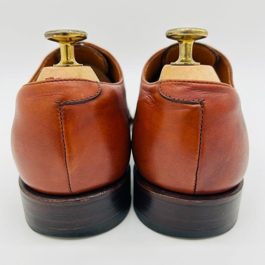 ジャランスリウァヤ ストレートチップ 25cm ブラウン 内羽根 革靴