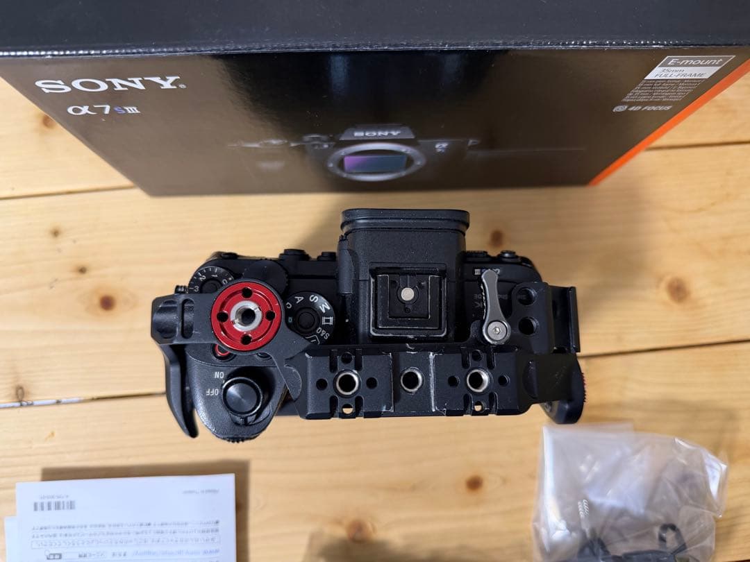 SONY α7sIII Tiltaカメラケージ付き