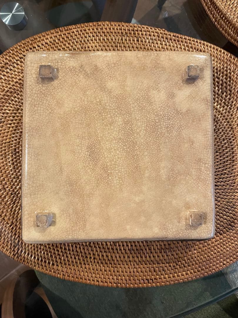 尾形乾山　角皿