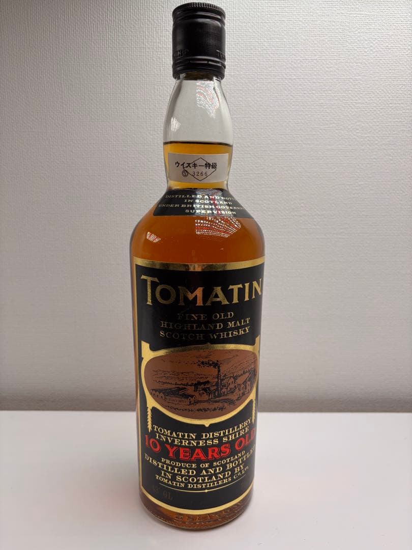 Tomatinトマーティン10YearsOldシングルモルトウイスキー750ml