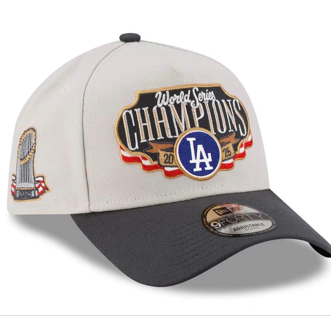 ドジャース 2025 MLB ワールドシリーズチャンピオンキャップ/ショッパー付