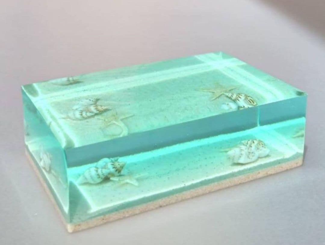 【 リリィ 】エポキシレジン オーシャンアート レジンアート