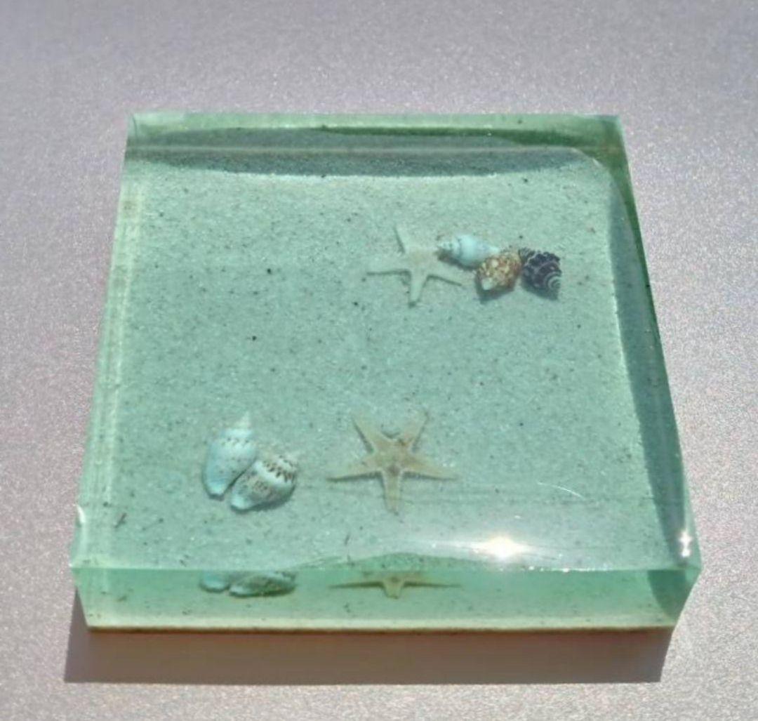 【 リリィ 】エポキシレジン オーシャンアート レジンアート