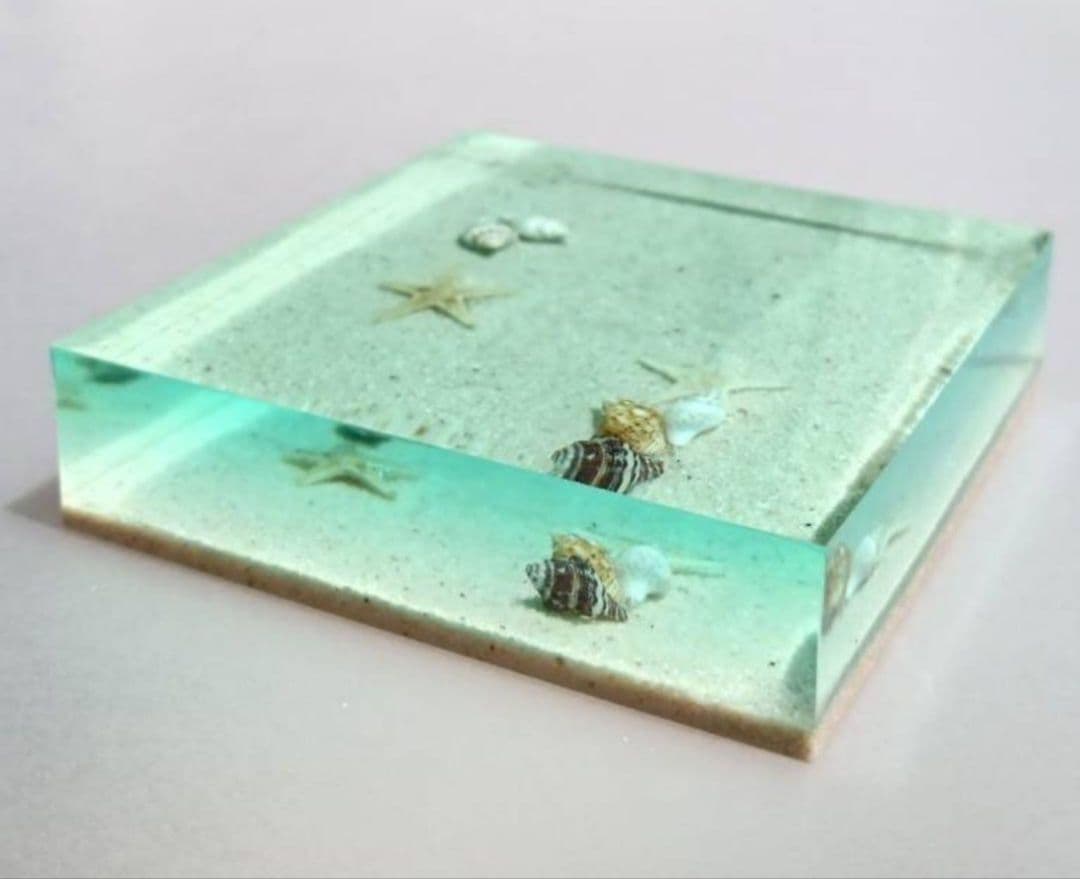 【 リリィ 】エポキシレジン オーシャンアート レジンアート